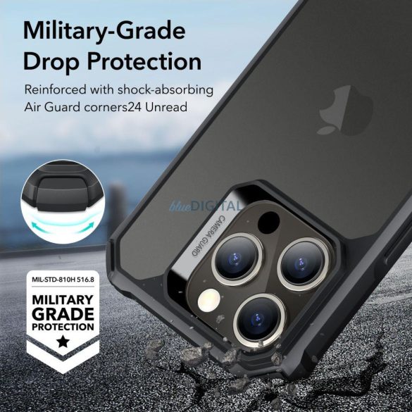 ESR AIR ARMOR iPhone 15 PRO Fekete tok