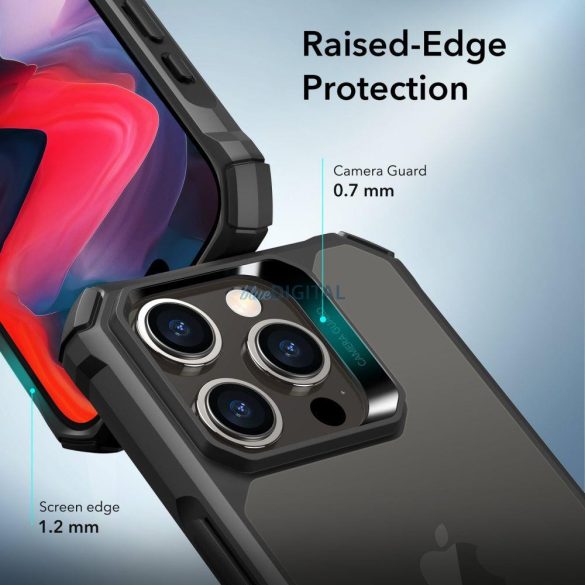 ESR AIR ARMOR iPhone 15 PRO Fekete tok