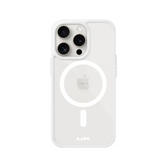 LAUT Huex Protect tok MagSafe iPhone 15 Pro - fehér