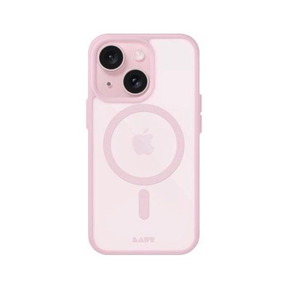 LAUT Huex Protect tok iPhone 13 / iPhone 14 / iPhone 15 - rózsaszín