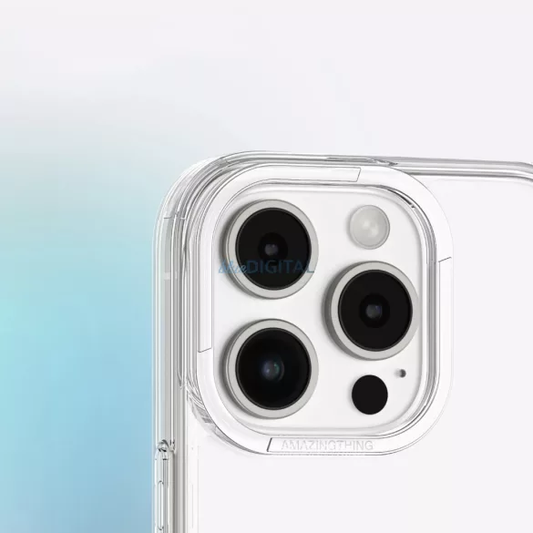 AmazingThing Minimal tok iPhone 16 Pro Max - átlátszó