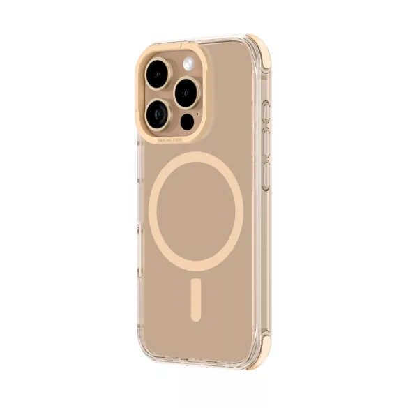 AmazingThing Omni MagSafe-kompatibilis tok iPhone 16 Pro Max - rózsaarany színű