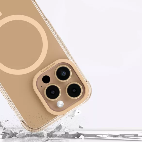 AmazingThing Omni MagSafe-kompatibilis tok iPhone 16 Pro Max - rózsaarany színű
