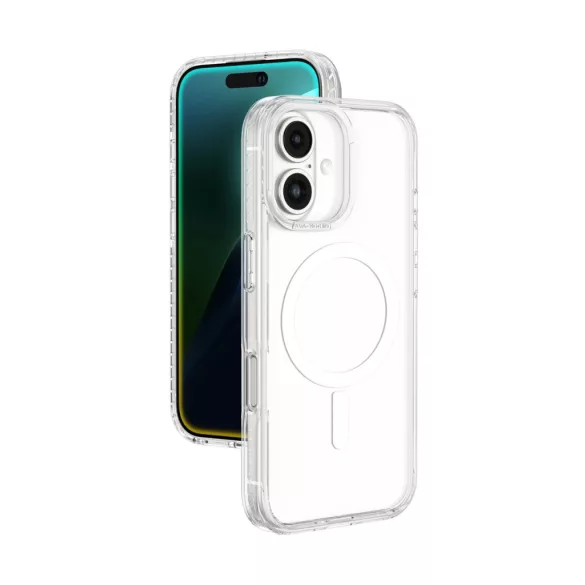 AmazingThing Titan Pro MagSafe-kompatibilis tok iPhone 16 - átlátszó