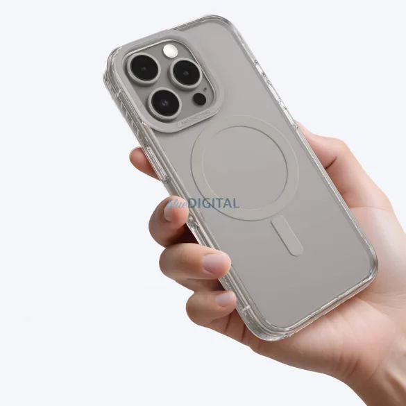 AmazingThing Titan Pro MagSafe-kompatibilis tok iPhone 16 Pro Max - szürke