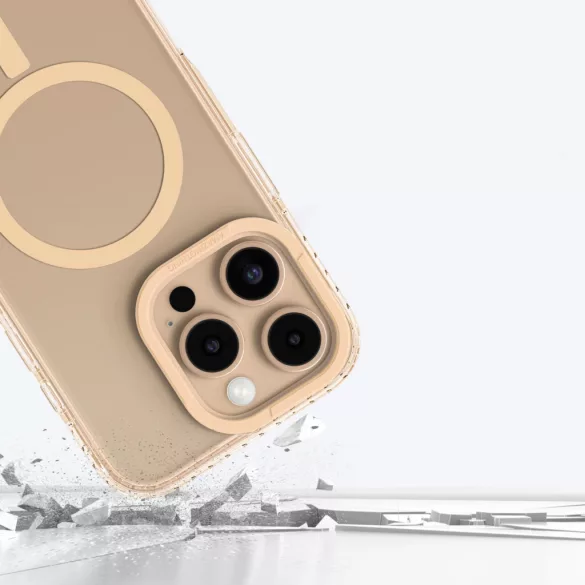 AmazingThing Titan Pro MagSafe-kompatibilis tok iPhone 16 Pro Max - rózsaarany színű