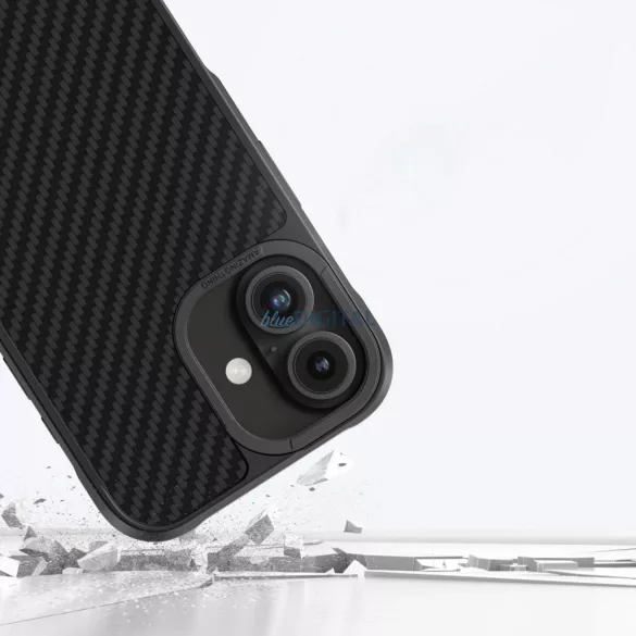 AmazingThing Titan Max 1500D Aramid Fibers tok iPhone 16 - fekete