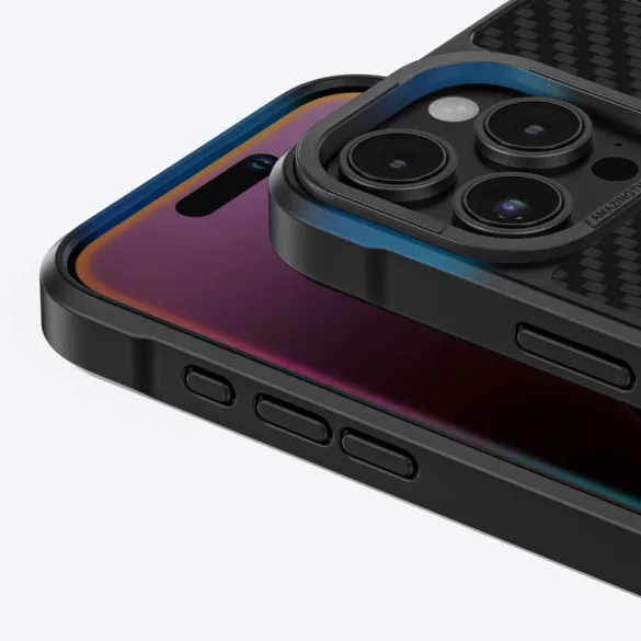 AmazingThing Titan Max 1500D Aramid Fibers tok iPhone 16 Pro Max - fekete
