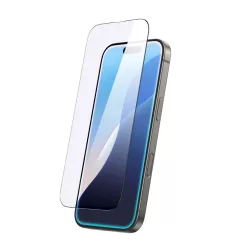 AmazingThing Radix edzett üveg fekete szegéllyel iPhone 16