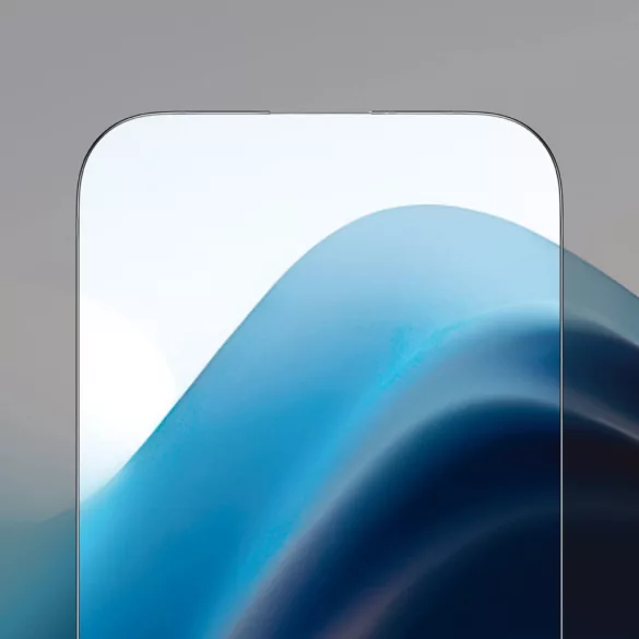 AmazingThing Radix edzett üveg fekete szegéllyel iPhone 16