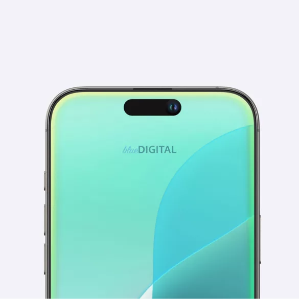 AmazingThing Radix Matte Glass matt edzett üveg fekete szegéllyel iPhone 16