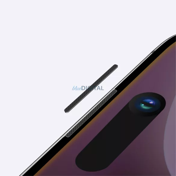 AmazingThing Titan Privacy Glass betekintésvédett edzett üveg fekete szegéllyel iPhone 16 Pro Max