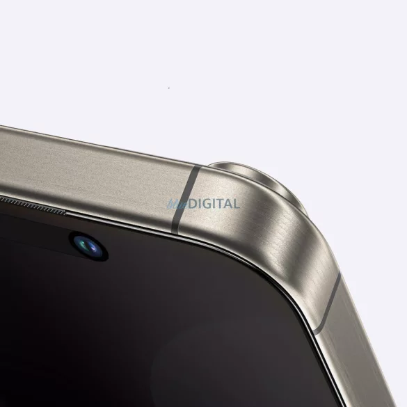 AmazingThing Titan Privacy Glass betekintésvédett edzett üveg fekete szegéllyel iPhone 16 Pro Max