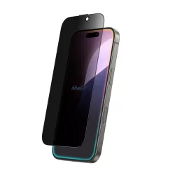   AmazingThing Titan Privacy Glass betekintésvédett edzett üveg fekete szegéllyel iPhone 16
