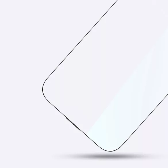 AmazingThing Titan Max kékfényszűrős tükröződésmentes edzett üveg fekete szegéllyel iPhone 16 Pro Max