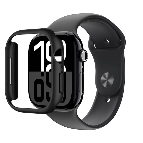 AmazingThing Minimal tok Apple Watch 10 (46mm) - fekete