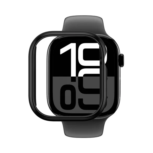 AmazingThing Minimal tok Apple Watch 10 (46mm) - fekete