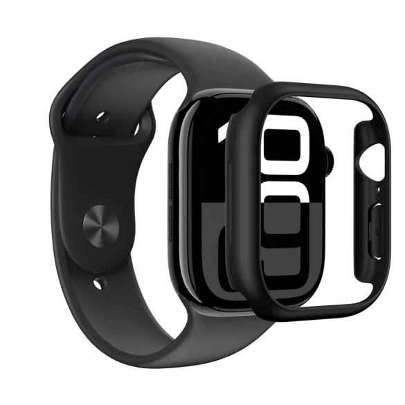 AmazingThing Minimal tok Apple Watch 10 (46mm) - fekete