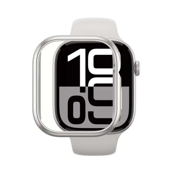 AmazingThing Minimal tok Apple Watch 10 (46mm) - ezüst színű