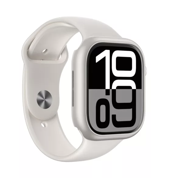 AmazingThing Minimal tok Apple Watch 10 (46mm) - ezüst színű