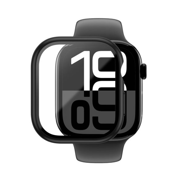 AmazingThing Radix Glass tok Apple Watch 42mm - fekete