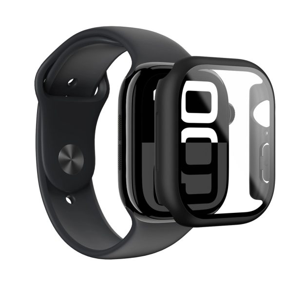 AmazingThing Radix Glass tok Apple Watch 42mm - fekete