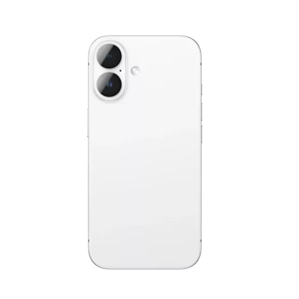 AmazingThing AR kamera lencse védő edzett üveg fekete szegéllyel iPhone 16/16 Plus