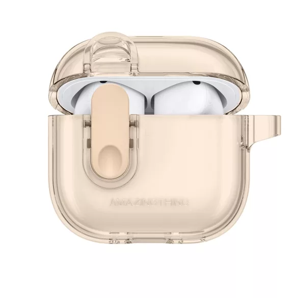 AmazingThing Minimal tok AirPods 4 - bézs