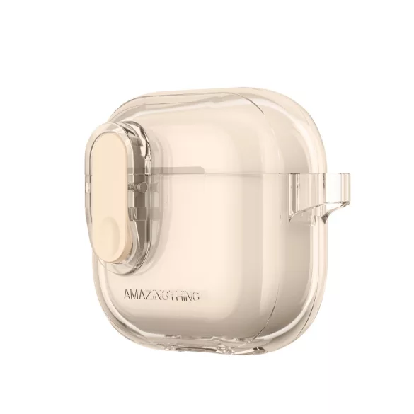 AmazingThing Minimal tok AirPods 4 - bézs