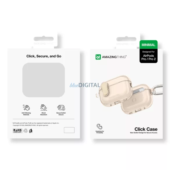 AmazingThing Minimal tok AirPods Pro 2 - bézs
