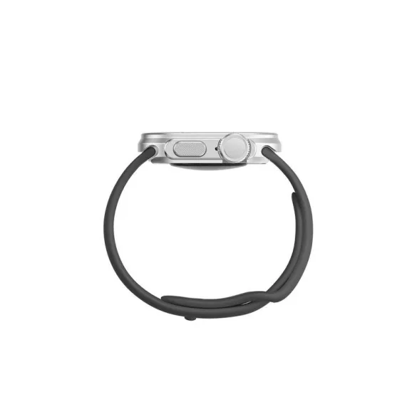 AmazingThing Titan Pro fém tok Apple Watch 11 46mm alumínium - ezüst