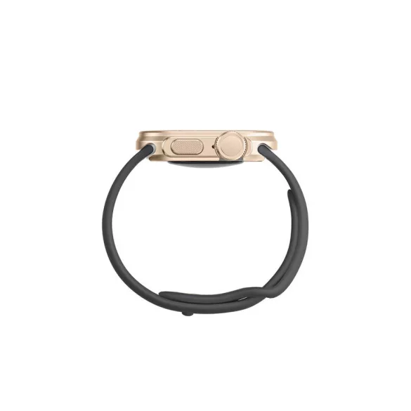 AmazingThing Titan Pro fém tok Apple Watch 11 46mm alumíniumhoz - Arany