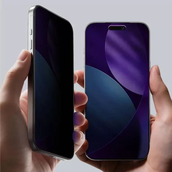 AmazingThing Titan Privacy FusionFilter 7 adatvédelmi edzett üveg az iPhone 17 Air számára