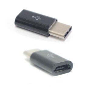 ADAPTER MICRO USB-Type-c Fekete