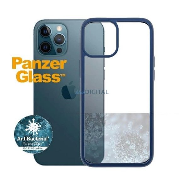 PanzerGlass ClearCase tok iPhone 12 Pro Max - kék