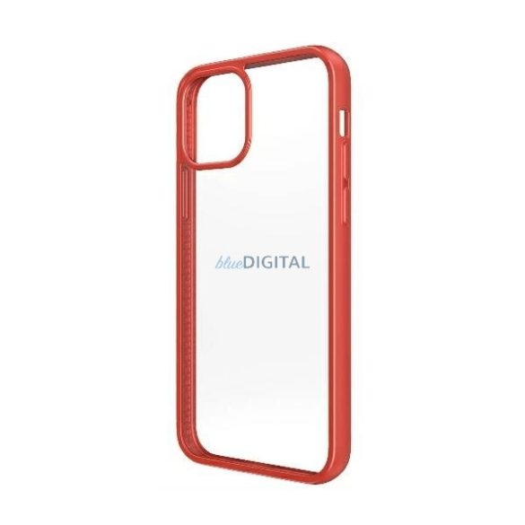 PanzerGlass ClearCase tok iPhone 12 Pro Max - átlátszó-piros