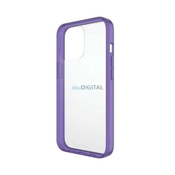 PanzerGlass ClearCase Military Grade Antibacterial tok iPhone 13 Pro - átlátszó-lila