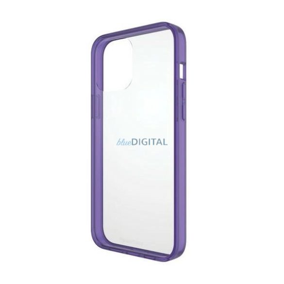 PanzerGlass ClearCase Military Grade Antibacterial tok iPhone 13 Pro Max - átlátszó-lila