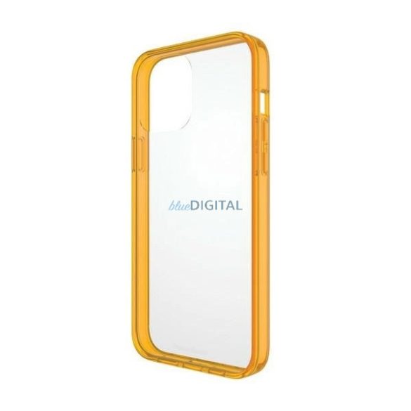 PanzerGlass ClearCase Military Grade Antibacterial tok iPhone 13 Pro Max - átlátszó-sárga