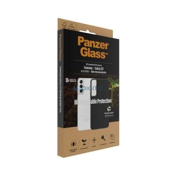 PanzerGlass Biodegradable Case tok Samsung Galaxy S22 - fekete