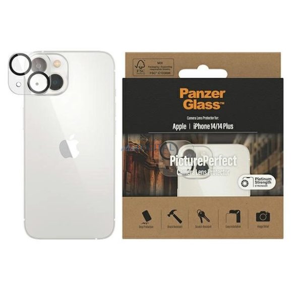 PanzerGlass Camera Protector kamera lencse védő fólia iPhone 14 / iPhone 14 Plus