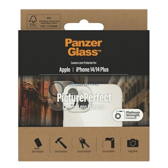 PanzerGlass Camera Protector kamera lencse védő fólia iPhone 14 / iPhone 14 Plus