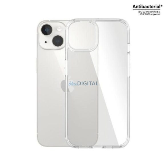 PanzerGlass HardCase Antibacterial Military Grade tok iPhone 13/14/15 - átlátszó