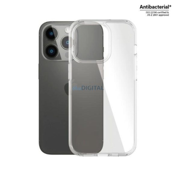 PanzerGlass HardCase Antibacterial Military Grade tok iPhone 14 Pro - átlátszó