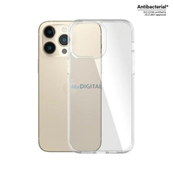 PanzerGlass HardCase Antibacterial Military Grade tok iPhone 14 Pro Max - átlátszó