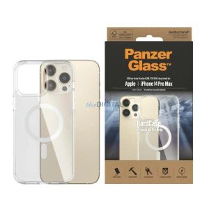 PanzerGlass HardCase Antibacterial Military Grade MagSafe tok iPhone 14 Pro Max - átlátszó