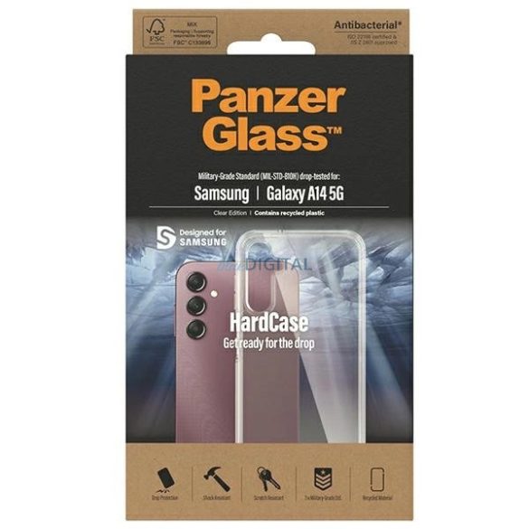 PanzerGlass ClearCase tok Samsung Galaxy A14 5G - átlátszó