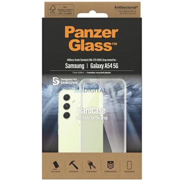 PanzerGlass HardCase tok Samsung Galaxy A54 5G - átlátszó