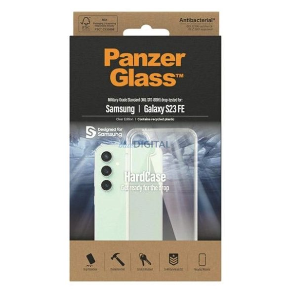 PanzerGlass HardCase tok Samsung Galaxy S23 FE - átlátszó