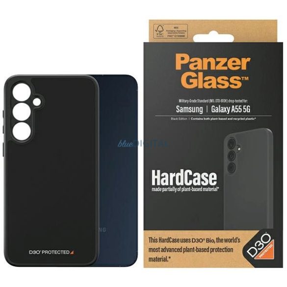 PanzerGlass HardCase tok Samsung Galaxy A55 5G - fekete